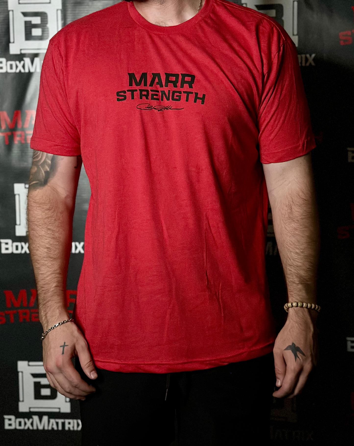 Red Marr Strength Shirt